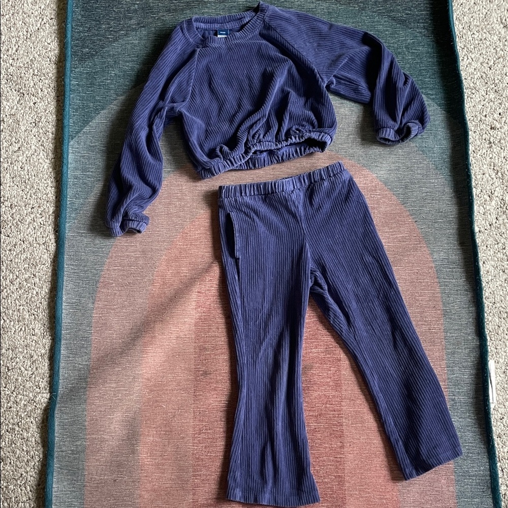 Old Navy 2 Piece Corduroy Set